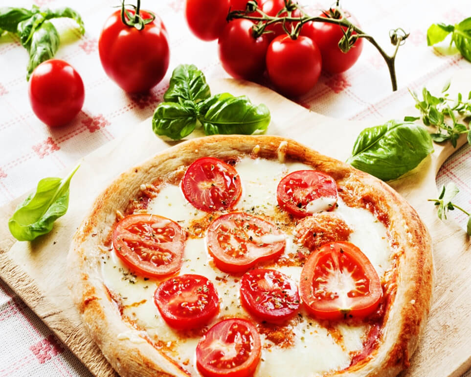 livraison pizzas creme fraiche 